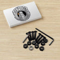 Dynamite Forever Bolts Silver Grills 1 Inch Skateboard Hardware New