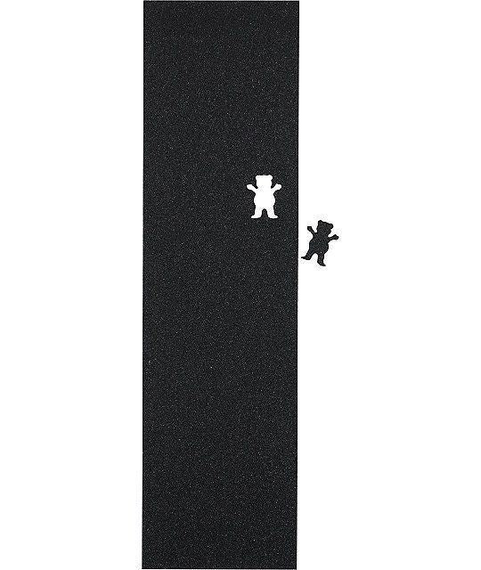 Grizzly Grip Tape Bear Cutout Regular Full Skateboard Deck Griptape