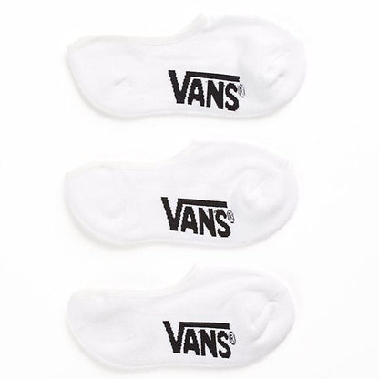 Vans Socks 3 Pack No Show White SIZE 9-13 Invisible Skateboard Sox