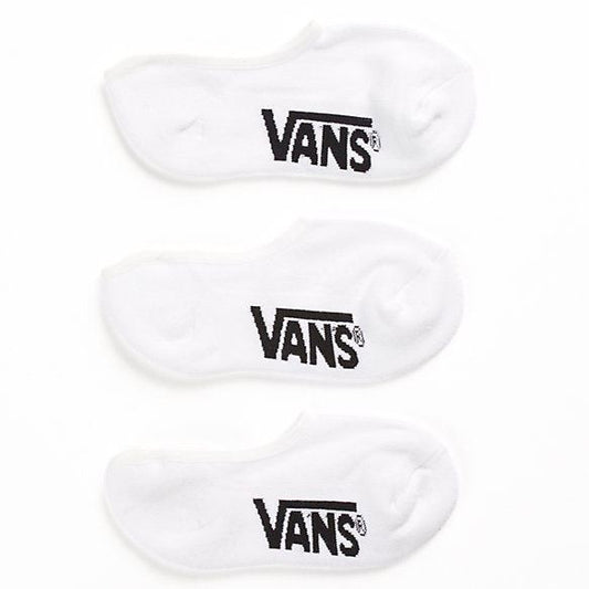 Vans Socks 3 Pack No Show White SIZE 9-13 Invisible Skateboard Sox