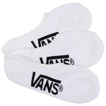 Vans Socks 3 Pack No Show White SIZE 9-13 Invisible Skateboard Sox