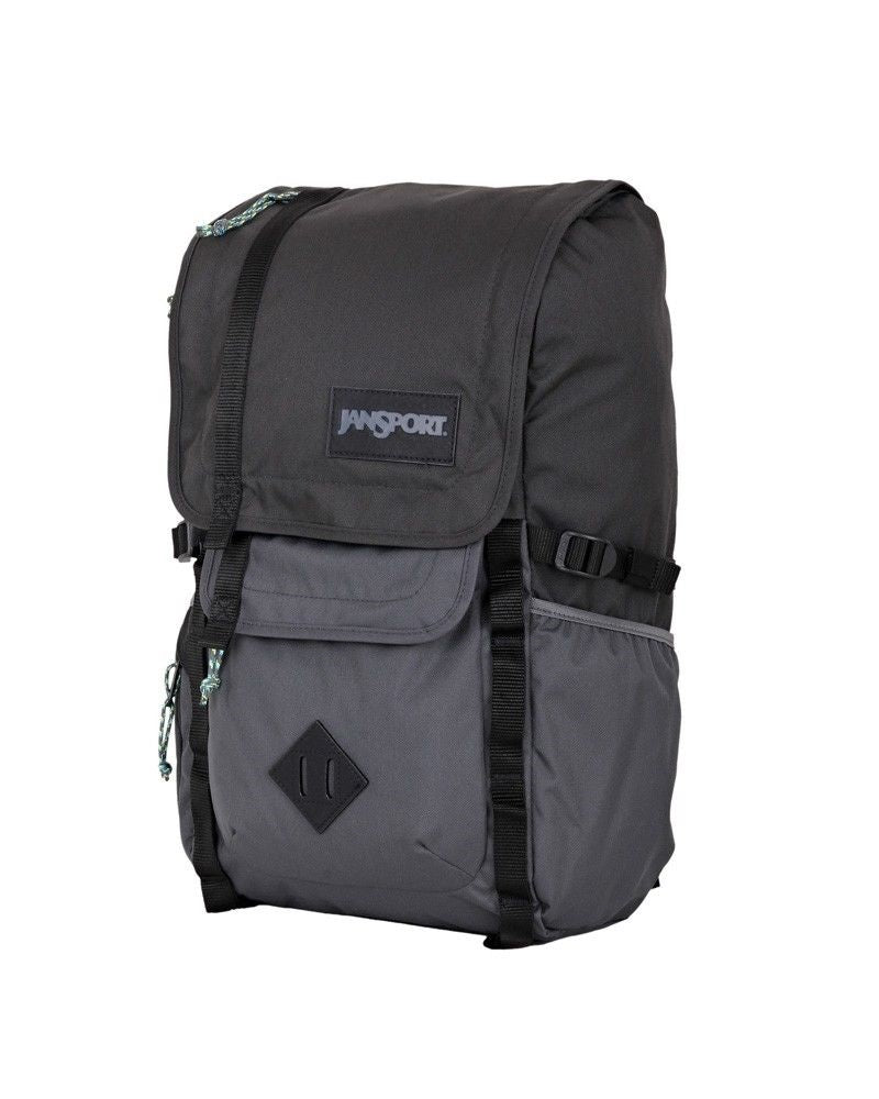 Jansport Backpack Hatchet Grey Tar Skate School Travel Bag
