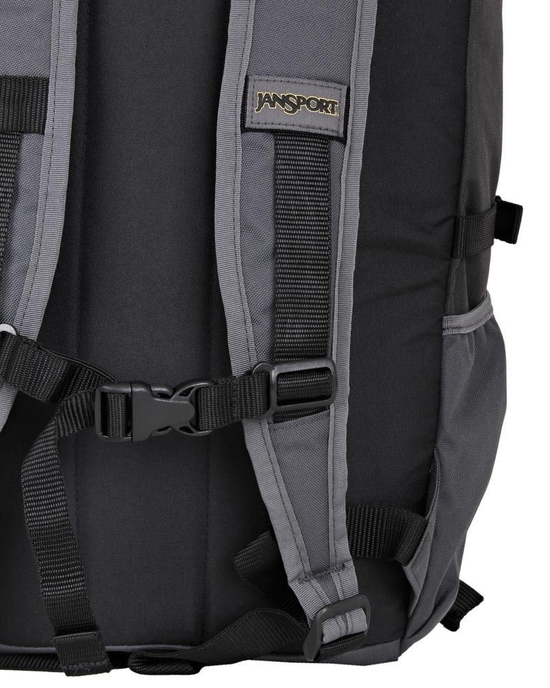 Jansport Backpack Hatchet Grey Tar Skate School Travel Bag