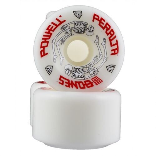 Powell Peralta Skateboard Wheels G-Bones White 64mm 97a Reissue G Bones