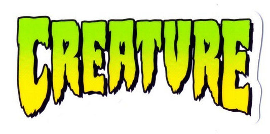 Creature Skateboards Sticker 10" Skate decal