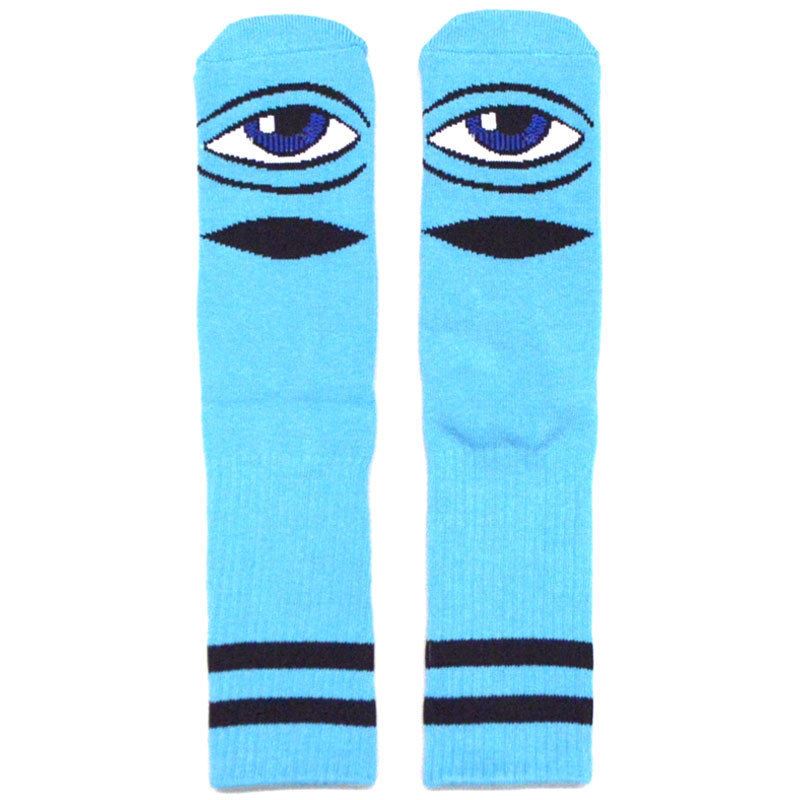 Toy Machine Socks Sect Eye Blue OSFM New Skateboard Sox