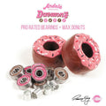 Andale Skateboard Bearings Daewon Song Donut Wax Bearings Signature Pro Models