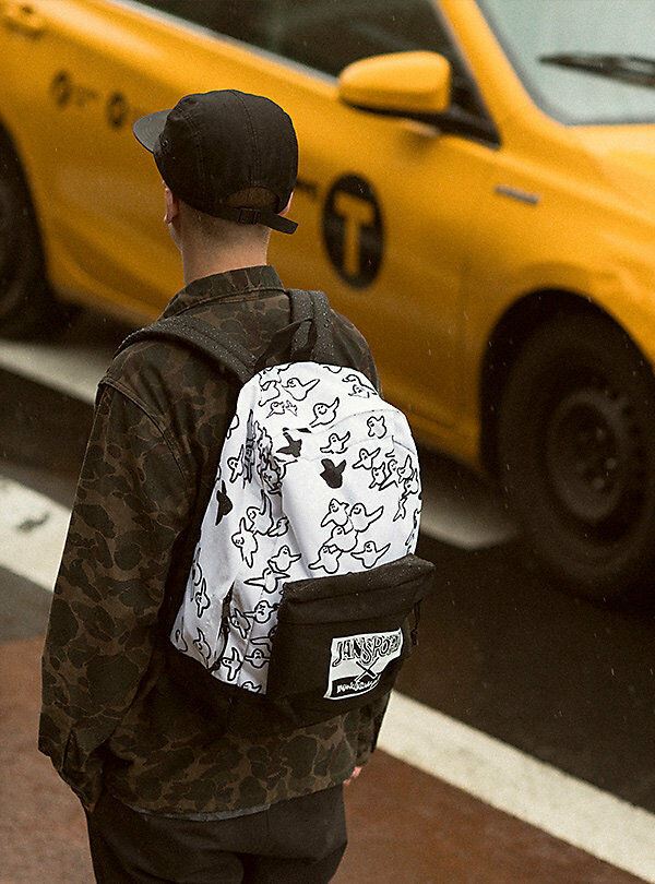 Jansport Backpack Superbreak X Gonz Fx Flight Mark Gonzales Skate Travel Bag