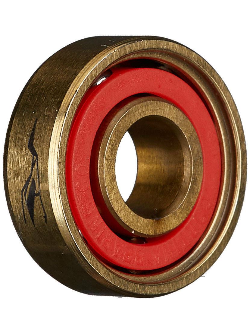 Cortina Skateboard Bearings Kyle Walker Signature Gold Pro Rated Red Green