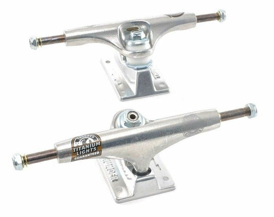 Thunder Skateboard Trucks 149 Titanium Lights Polish Hi 8.5" Axles
