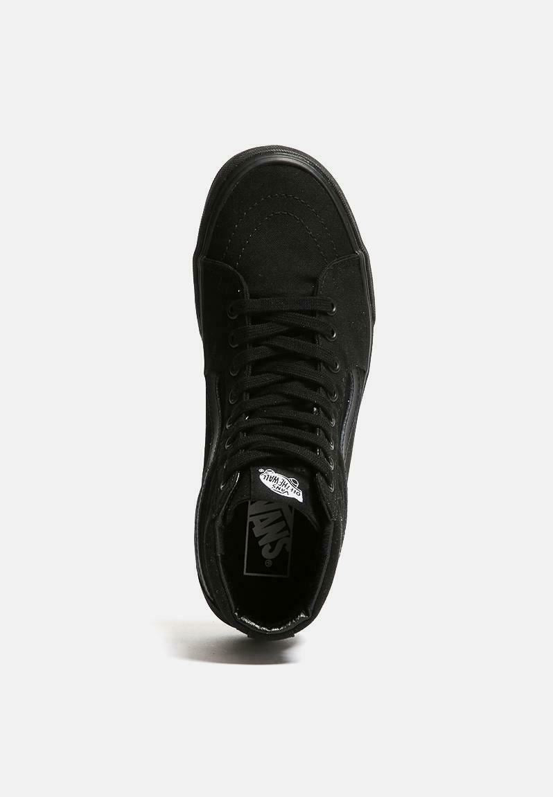 Vans Shoes Sk8-Hi Black Black Classic US Size Sk8 Hi Skateboard Sneakers
