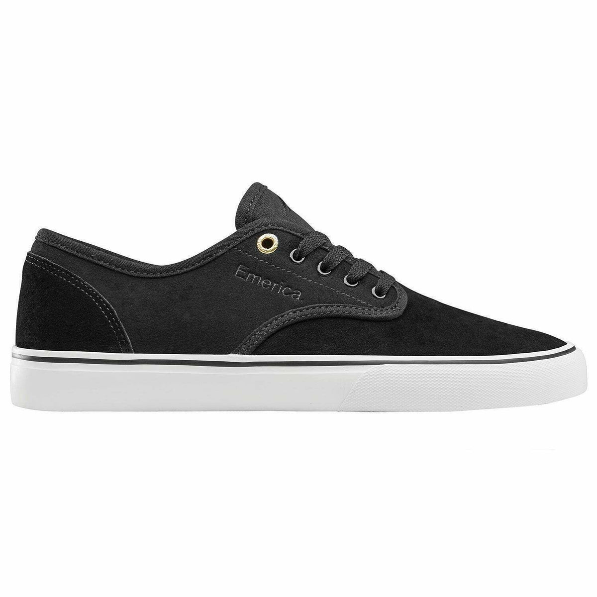 Emerica Shoes Wino Standard Black White Gold Us Size Skateboard Sneakers