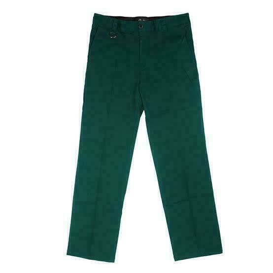 Modus Classic Work Pant Straight Fit Green Skateboard Bmx Pants