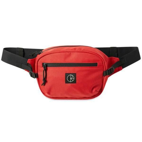 Polar Skate Co Bumbag Cordura Red Hip Shoulder Waist Skate Messenger Bum Bag
