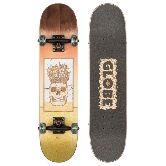 Globe Complete Skateboard Celestial Growth Mini Brown 7"