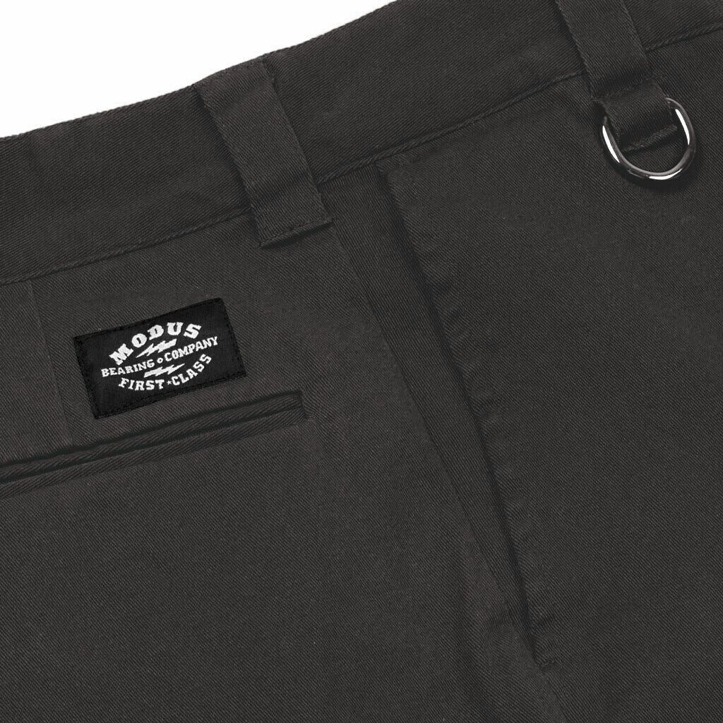 Modus Bearings Work Shorts GREY w/ Utility Keyring and Stash Pocket