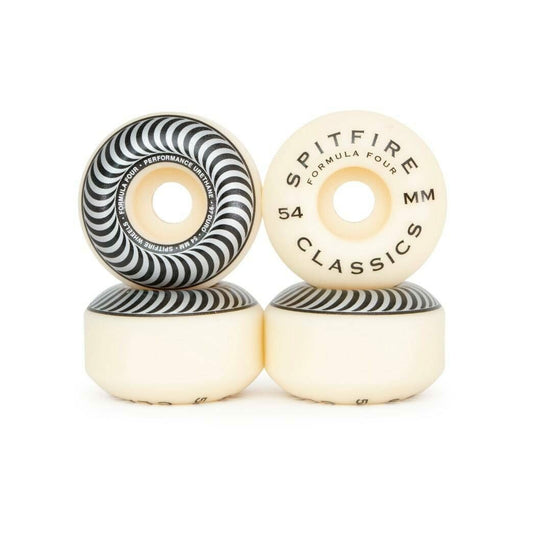Spitfire Wheels Formula Four Classic Nat 54mm 97a Silver F4
