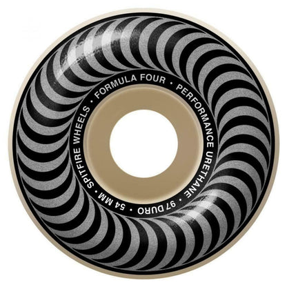 Spitfire Wheels Formula Four Classic Nat 54mm 97a Silver F4