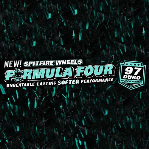 Spitfire Wheels Formula Four Classic Nat 54mm 97a Silver F4