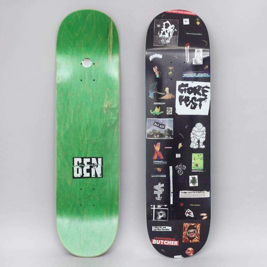 Hockey Skateboard Deck Summoned Ben Kadow 8.25"