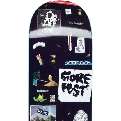 Hockey Skateboard Deck Summoned Ben Kadow 8.25"