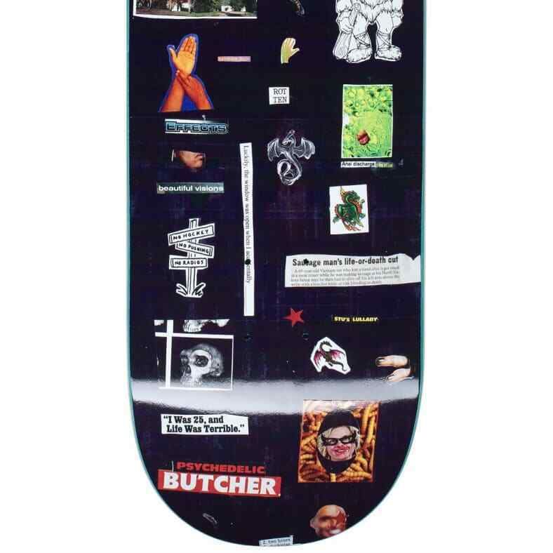 Hockey Skateboard Deck Summoned Ben Kadow 8.25"