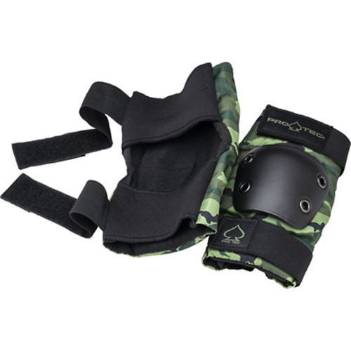 Pro-Tec Pads JUNIOR STREET GEAR 3 PACK CAMO Protec Safety