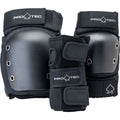 Pro Tec Pads Junior Street Gear 3 Pack Black Protec Safety