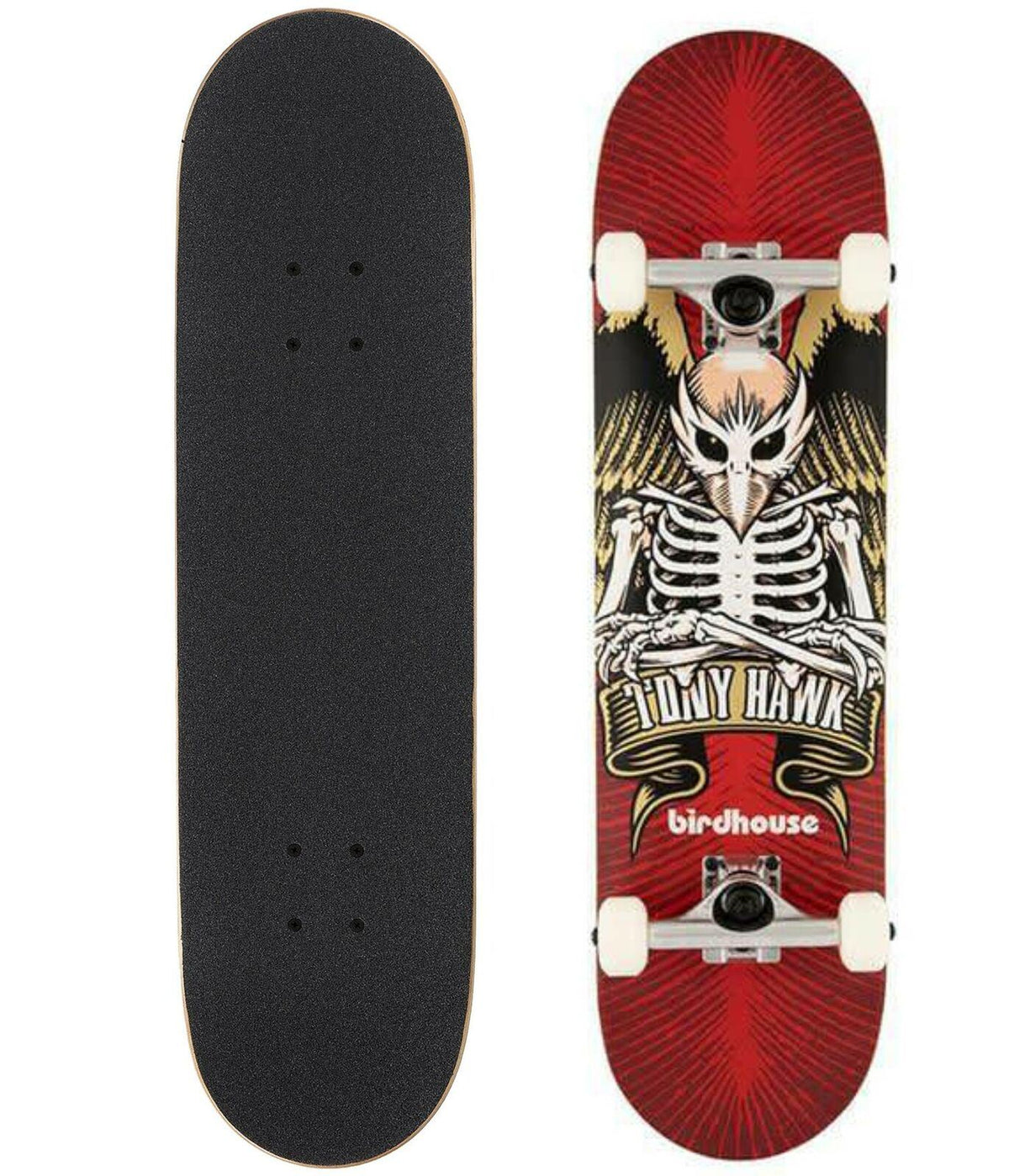 Birdhouse Tony Hawk Icon Red 8 Complete Skateboard
