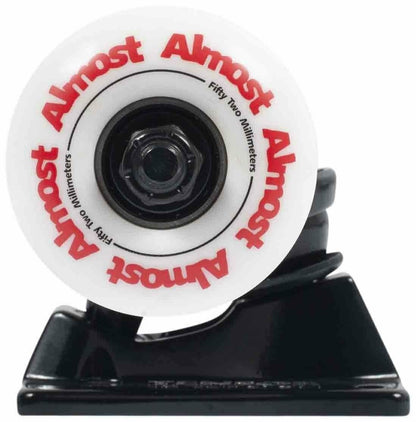 Tensor Trucks x Almost Wheels 52mm Combo Set Black 5.25 8" Axles