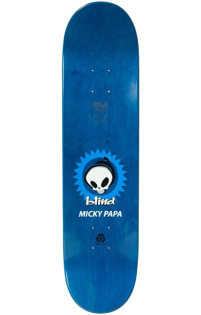 FULL SET of Blind Skateboards Reaper Blue Foil Series 4 Limited Edition Decks