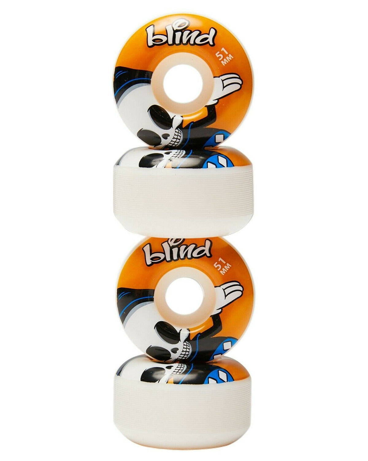 Blind Skateboard Wheels Reaper Character Orange 51Mm