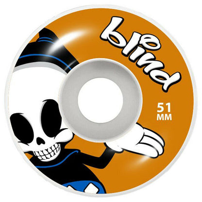Blind Skateboard Wheels Reaper Character Orange 51mm