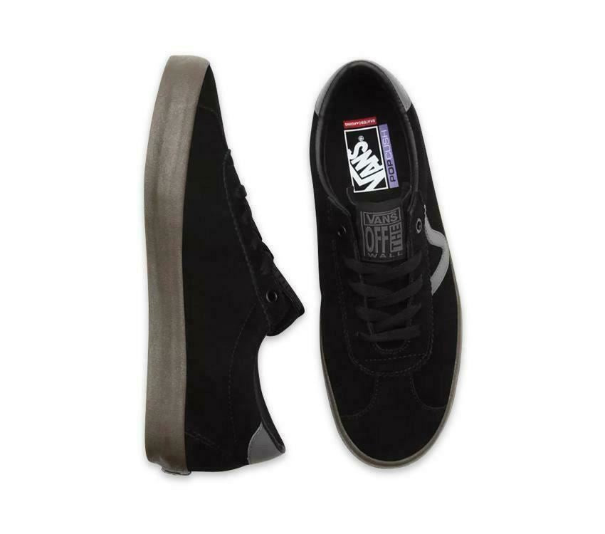 Vans Shoes SKATE SPORT Black Gum US SIZE Skateboard Sneakers