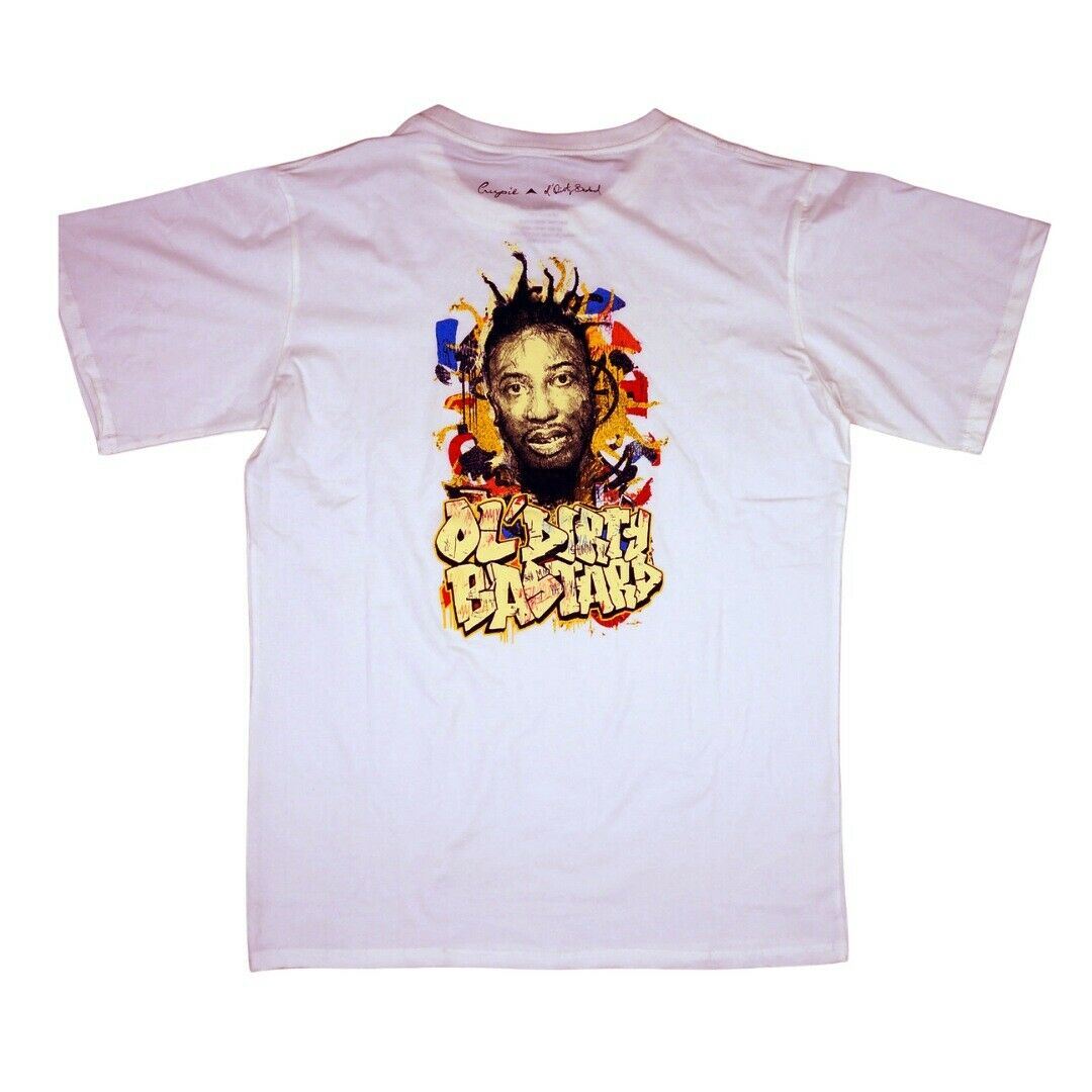 Crupie Tee x ODB O/C Graf White Skateboard T-Shirt