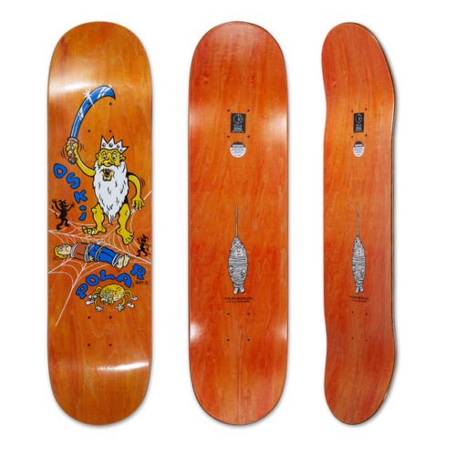 Polar Skateboard Deck OSKAR ROZENBERG Spider King 8.5"
