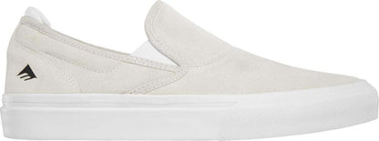 Emerica Shoes Wino G6 Slip On White Skateboard Sneakers