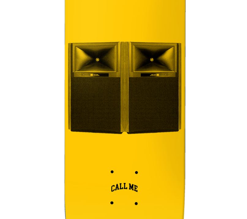 Call Me 917 Skateboard Deck Alex Olson Sound System 8.25"