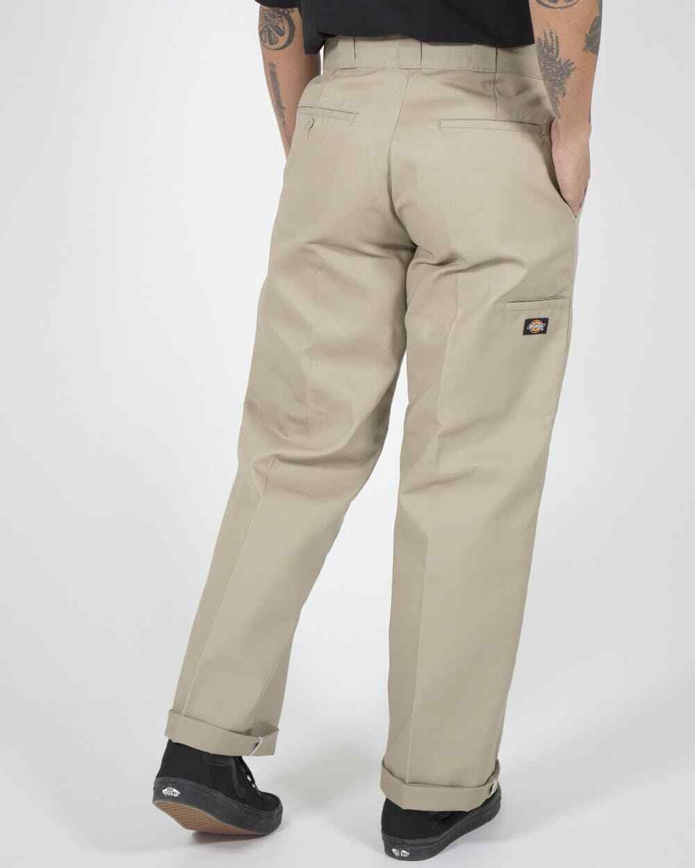 Dickies Pants Double Knee Loose Fit Khaki 85-283 Skateboard Work Pant