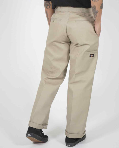Dickies Pants Double Knee Loose Fit Khaki 85-283 Skateboard Work Pant