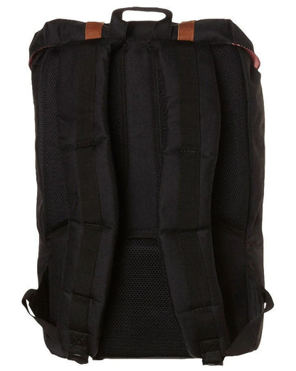 Herschel Supply Co Backpack Little America Black/Tan Synthetic Leather Bag