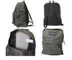 Jansport Backpack Superbreak Forge Grey Skate School Travel Bag