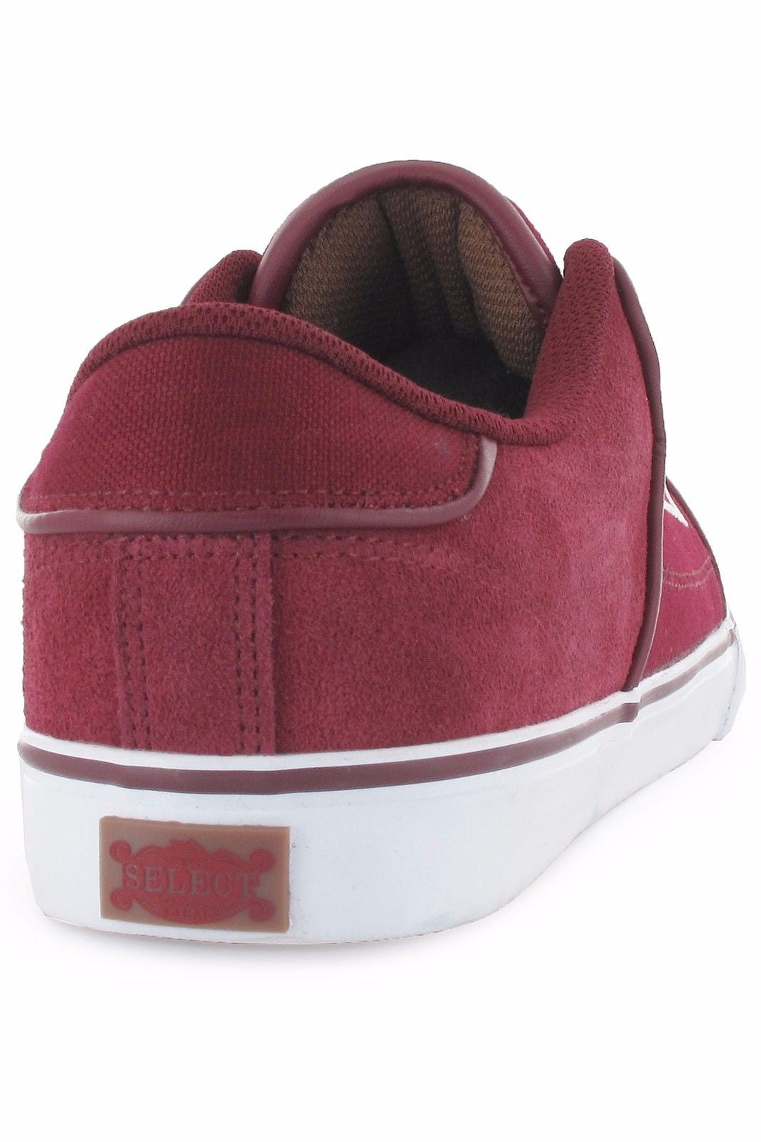 Lakai Shoes Carlo Burgundy Suede US SIZE Skateboard Sneakers
