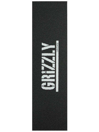 Grizzly Grip Tape White Stamp Team Model Full Skateboard Deck Griptape