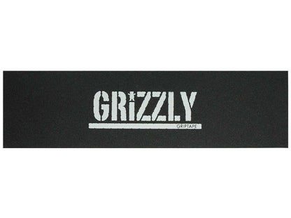 Grizzly Grip Tape White Stamp Team Model Full Skateboard Deck Griptape