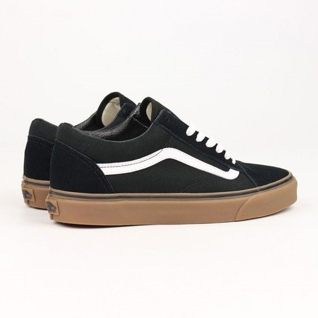 Vans Shoes Old Skool Black Gum USA Size Classic Old School Skateboard Sneakers