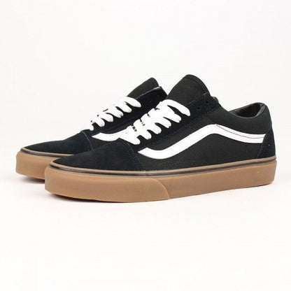 Vans Shoes Old Skool Black Gum USA Size Classic Old School Skateboard Sneakers