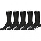 Globe Socks 5 Pack Blackout Crew Black Size 7 11 Skateboard Sox