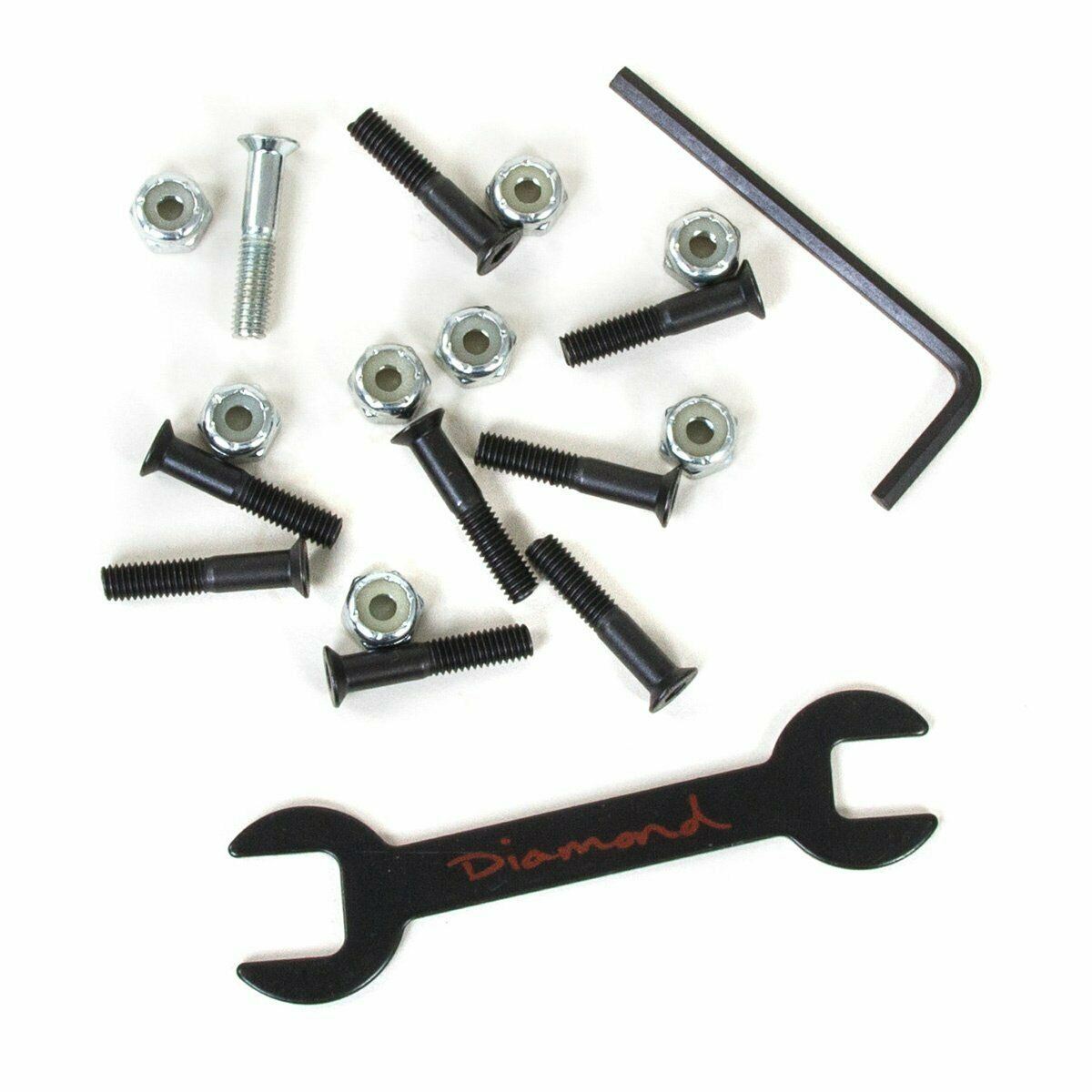 Diamond Supply Co Bolts Team 1" Hella Tight Allen Key Skateboard Hardware