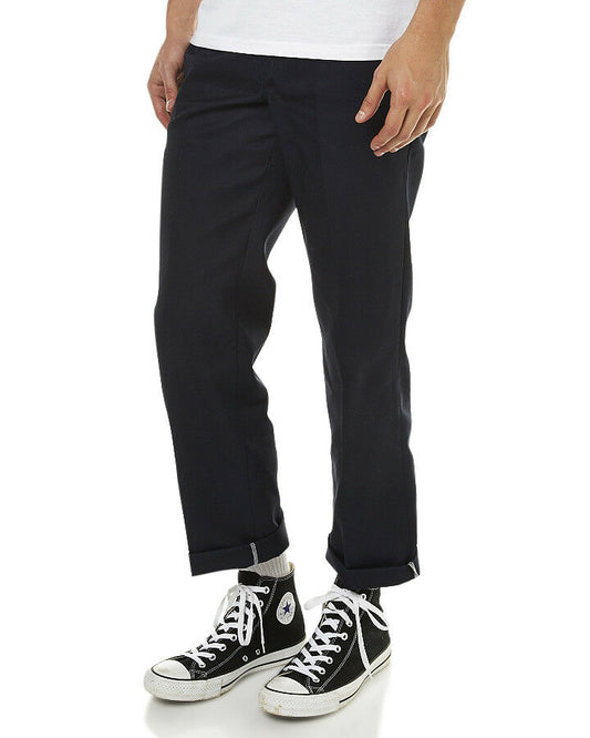 Dickies Slim Straight Fit Work Pants Dark Navy WP873 Skateboard Bmx Jeans